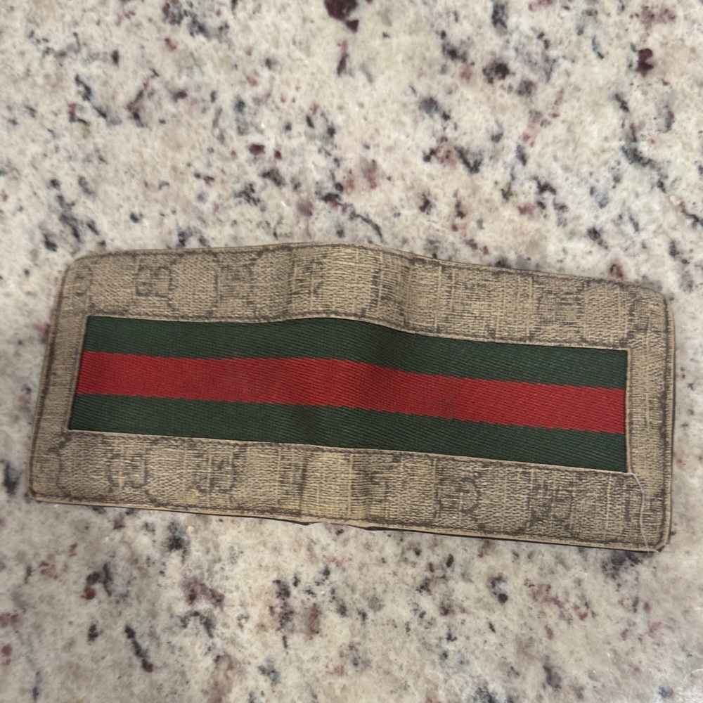 Gucci Dark Brown Leather Wallet
